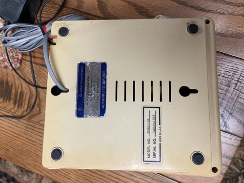 VINTAGE Motorola Radius C100 Model TDN8119A Radio Tone Remote BASE MONITOR - Zdjęcie 4 z 8