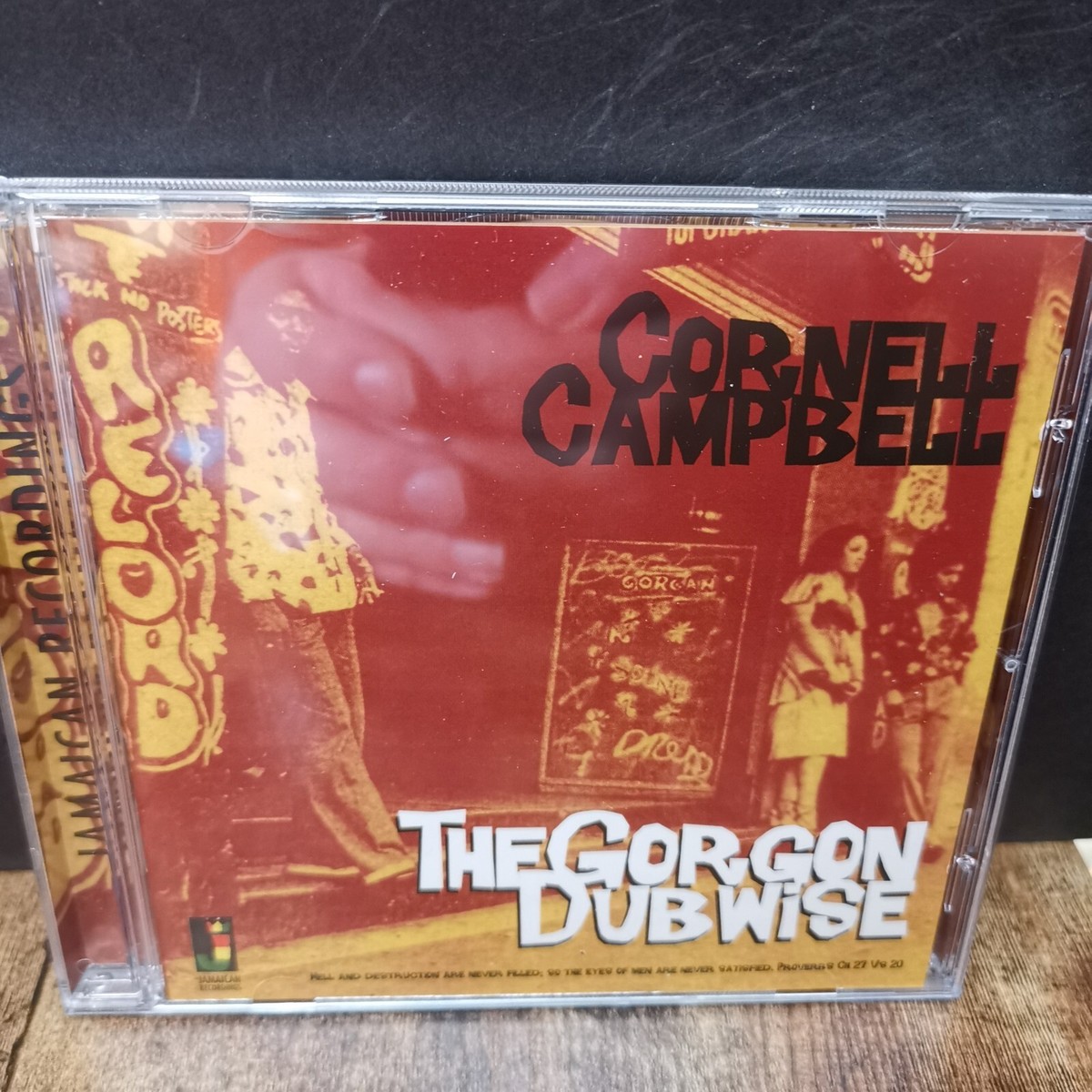 LP盤 CORNELL CAMPBELL /THE GORGON DUBWISE Cornell Campbell – Gorgon – Vinyl (LP, Album), 1976
