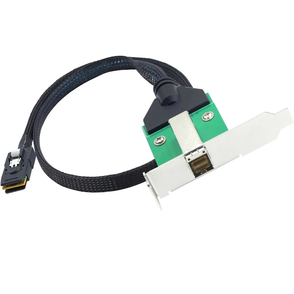 Mini SAS SFF-8644 Female To Mini SAS SFF-8087 36P Male Cable Adapter for Server - Image 4 of 4