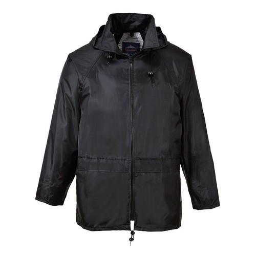 Portwest Classic Waterproof Rain Jacket Hooded-Cagoule Genuine Winter Coat-S440 - Picture 12 of 19