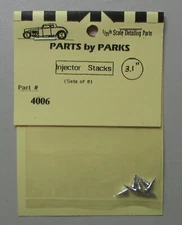 HILLBORN INJECTOR STACKS 1:24 1:25 PART BY PARKS CAR MODEL ACCESSORY 4006