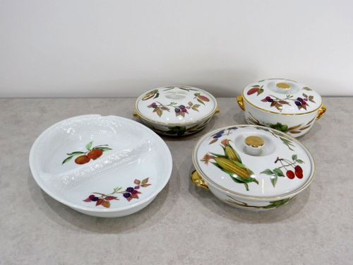 Royal Worcester Porcelain - Evesham Gold- Various Pieces