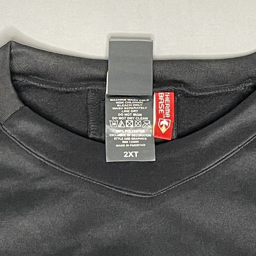 Suéter Pullover Majestic NY Mets Para Hombre Talla 2XT Negro Cuello en V Poliéster Clásico - Imagen 6 de 15