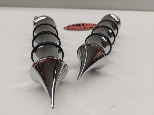FACTORY PRODUCTS Phantom Style Chrome Grips for 1in Harley Bars JBN-910 - Bild 3 von 4