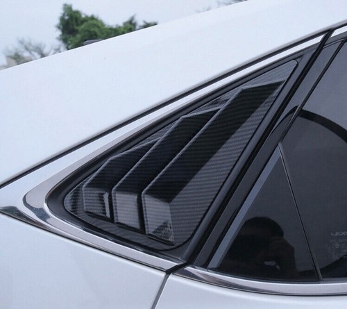 Carbon Fiber Look Window Louver Shutter Side Vents For Lexus NX 200t 300/h 15-21 - 第 5/9 張圖片