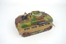 Arnold Germany Tin Wind Up Sparking Tank Vintage Pre-War A680 Working 5-1/4"