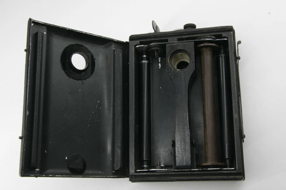 4 1/4 x 3 Roll Film Holder 1922 Graflex for #51 Kodak w/Take-up Spool USED W06 - Image 4 of 4