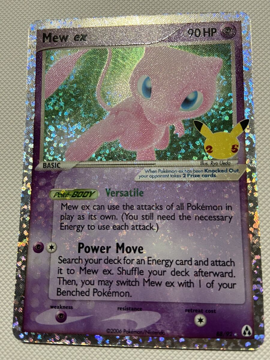 Mew EX 88/92 NM/M Ultra Rare Holo Classic Pokemon Mew EX 88/92 NM/M Ultra Rare Holo Classic Pokemon