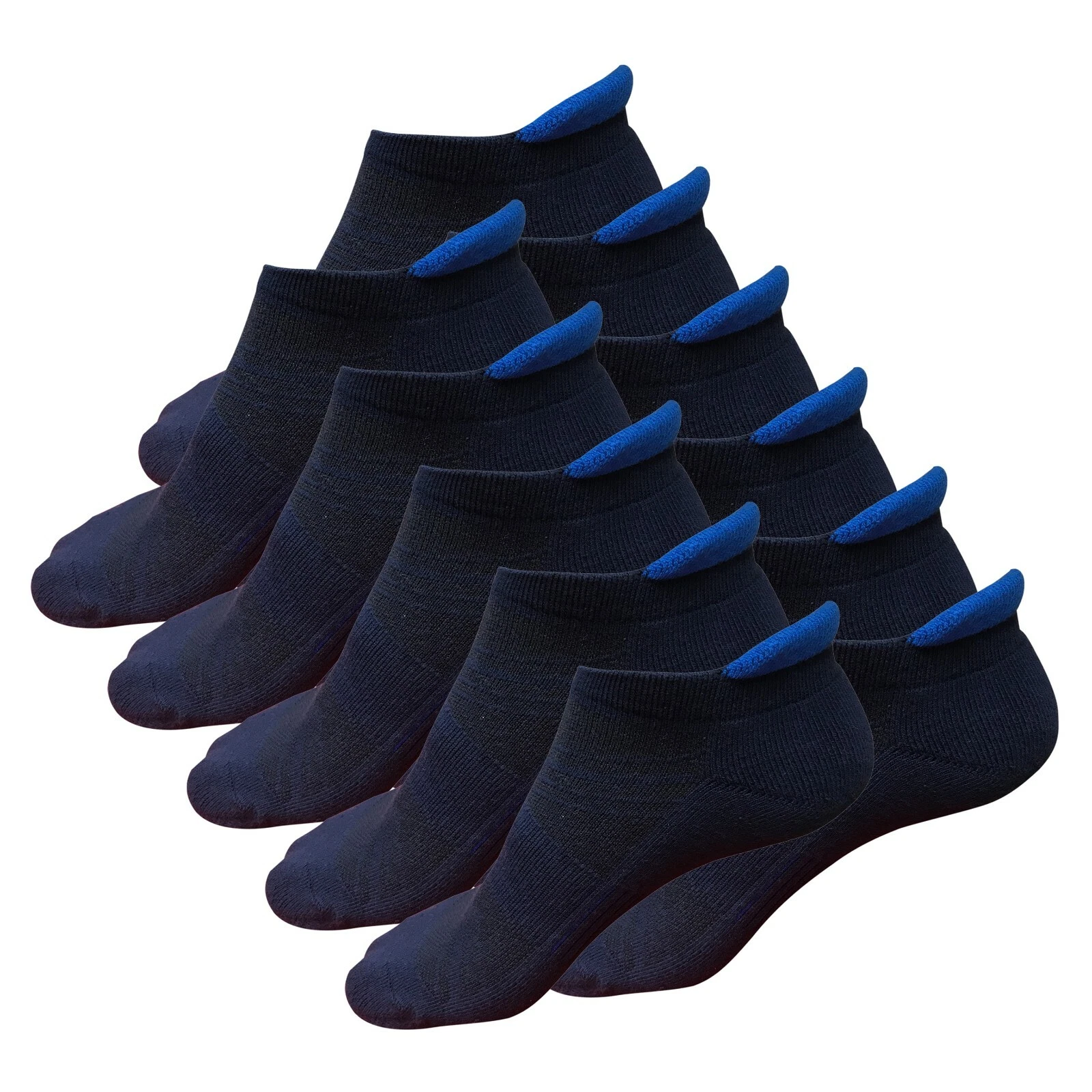 11 pairs Mens Low Cut Ankle Athletic Cotton No Show Running Sport No Show Socks