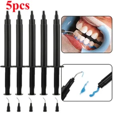 5pcs Dental Gingival Gel Dam Barrier Gum Protector Syringe Teeth Whitening 3ml