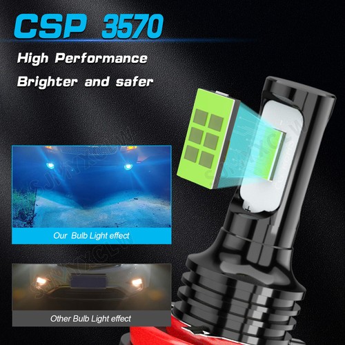 4x H11+H11 LED Headlight 8000K High Low Beam Bulbs For Lexus CT 200h 2011-2017 - Picture 2 of 10