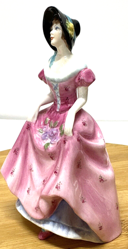 Coalport "Penelope" Vintage Figurine H 6" - Picture 7 of 12