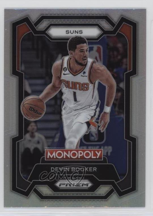 2023-24 Panini Prizm Monopoly Silver Prizm Devin Booker #72