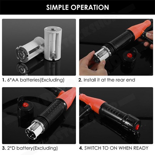 2.4 Gallons Electric Syphon Pump Battery Operated Petrol Oil Water Fuel Transfer - Picture 5 of 12
