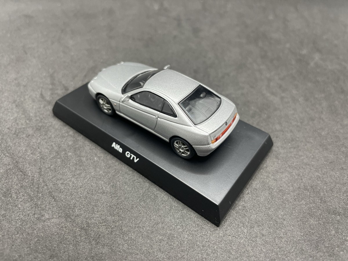 Kyosho 1/64 Alfa Romeo collection GTV Silver diecast model