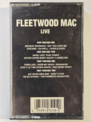 Fleetwood Mac Live Kassettenband - Bild 1 von 1