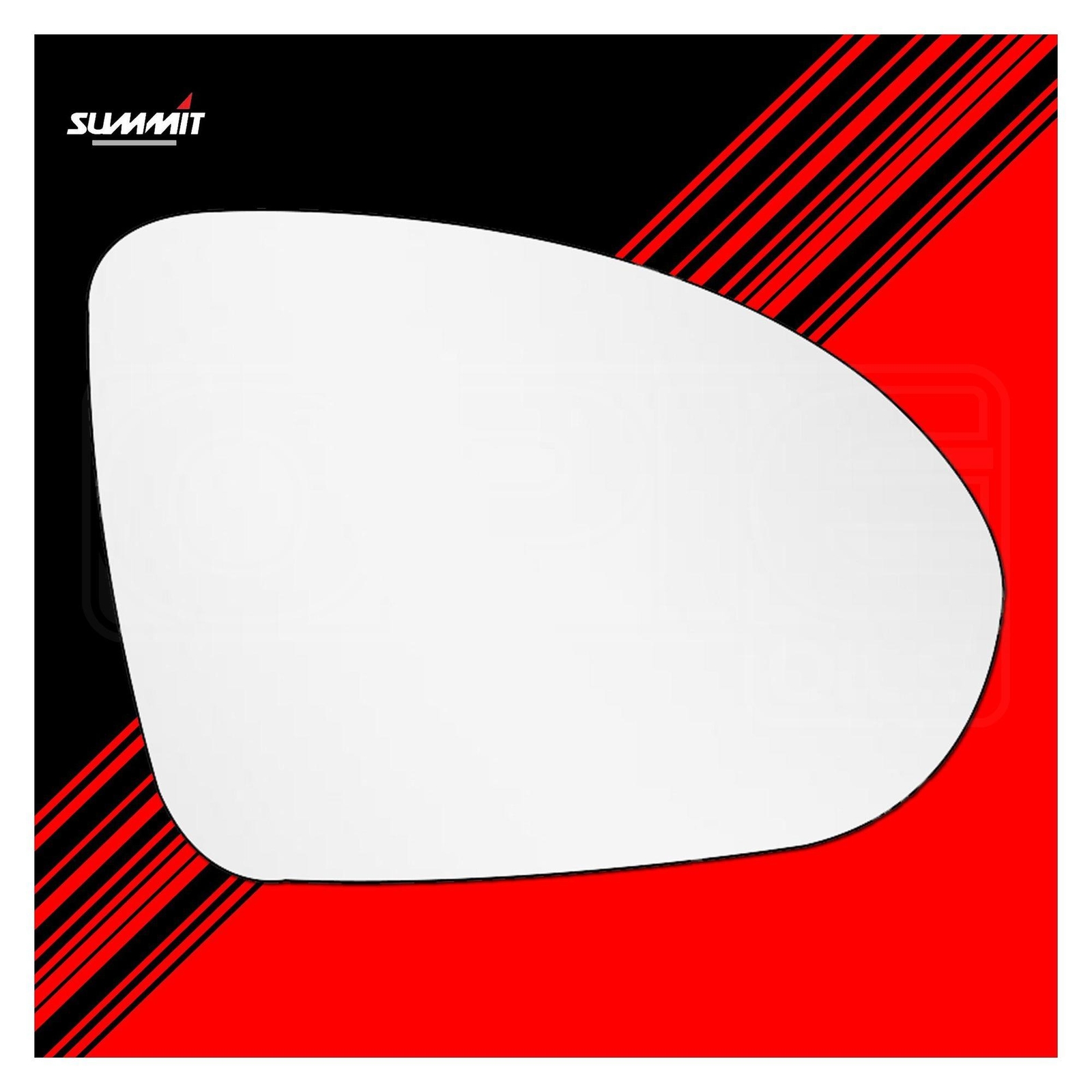 Replacement Mirror Glass - Summit SRG-1106 - Fits Smart Forfour 04 to 06 RHS