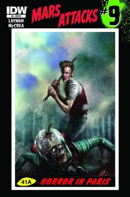 MARS ATTACKS (2012-2013) #9 VARIANT 10 COPY INCV IDW PUBLISHING