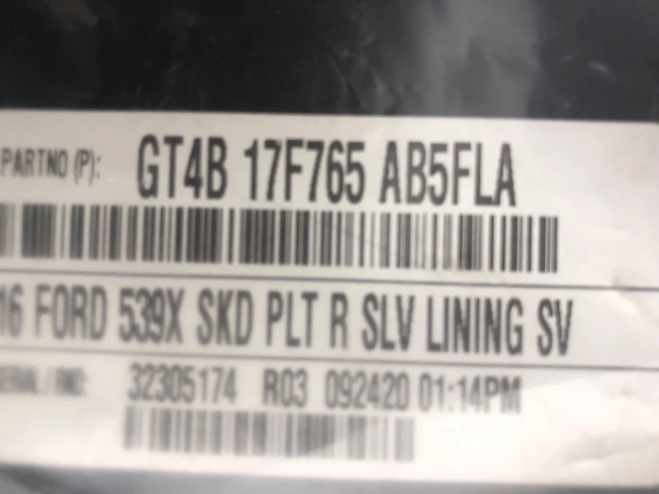 FORD EDGE MK2 PROTEZIONE PARAURTI POST. REAR BUMPER PROTECTION GT4B-17F765-ABFLA Foto 2 de 2