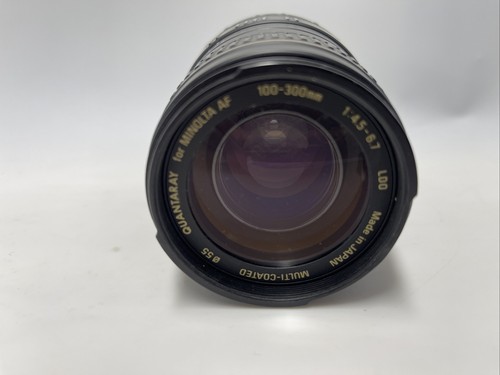 QUANTARAY 100–300 MM MINOLTA CAMERA AF OBJEKTIV 1:4,5–6,7 - Bild 4 von 9