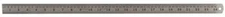 DURATOOL - 24" (600mm) Stainless Steel Ruler with Metric/Imperial Marking, Satin