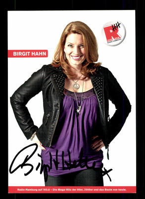 Birgit Hahn Autogrammkarte Original Signiert # BC 99378