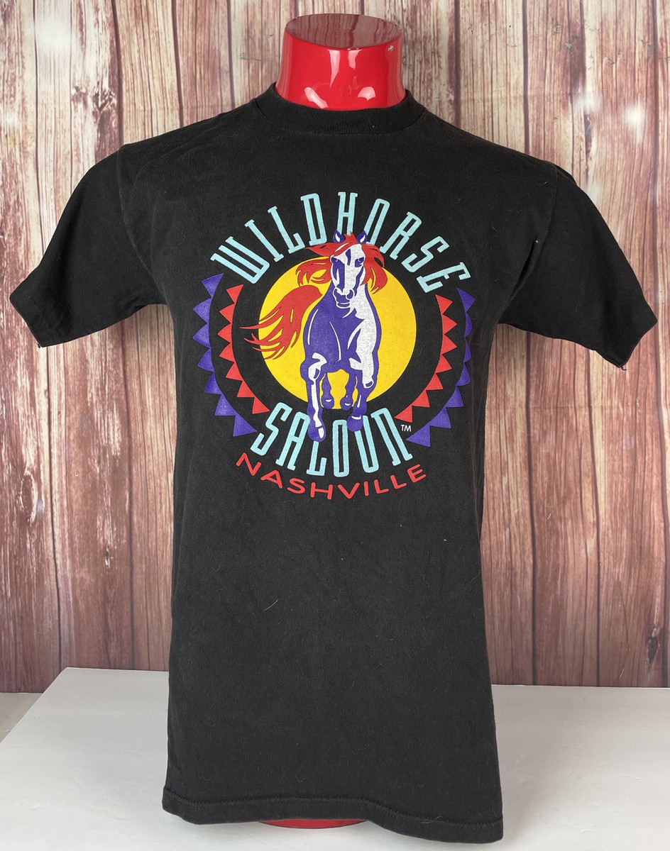 VTG 90s Oneita Mens Medium Wildhorse Saloon Nashville T