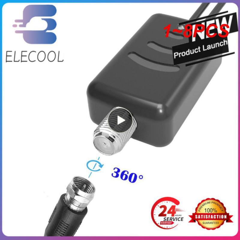 1-8PCS Indoor Digital TV Antenna DVB-T2 Signal Amplifier for Global Reception