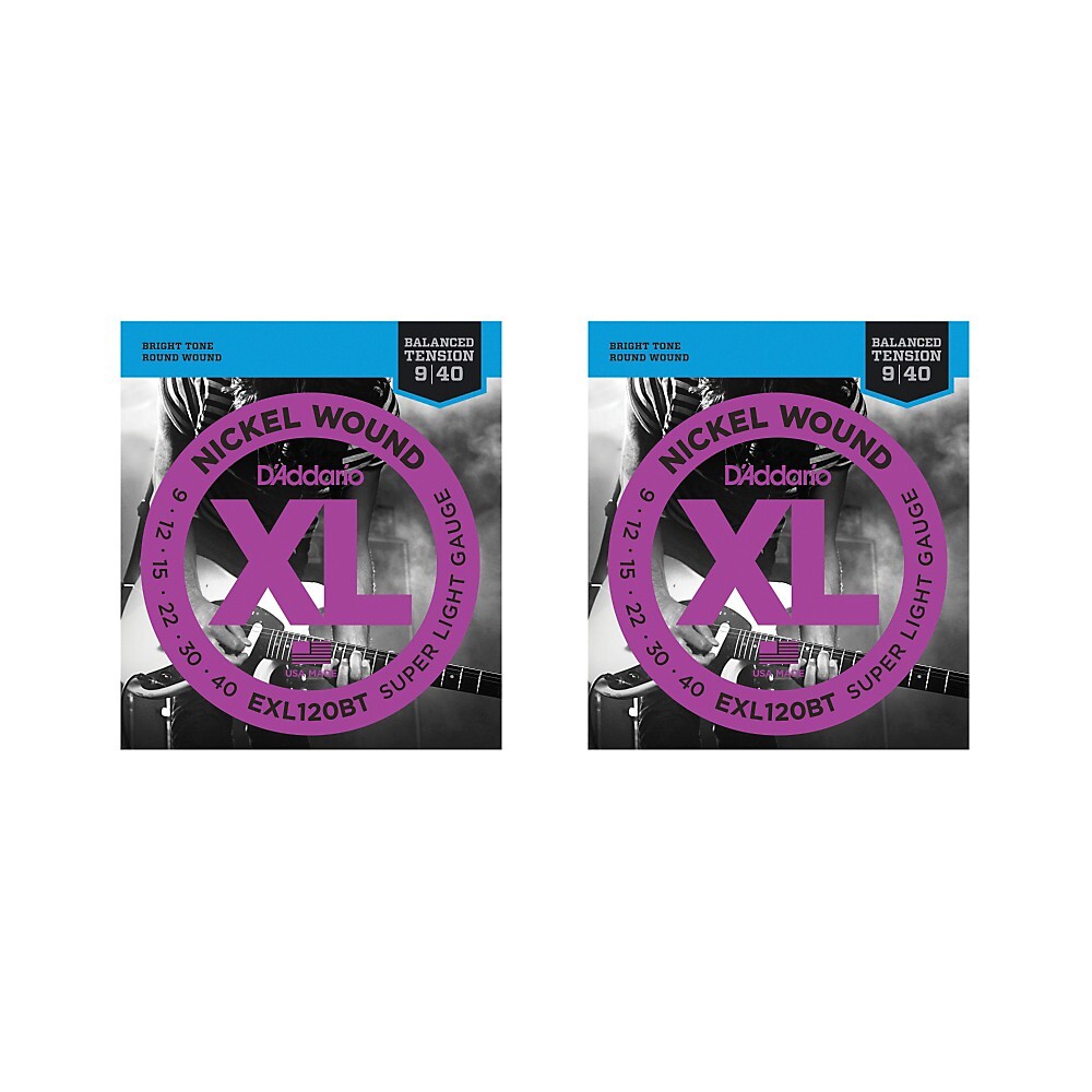 Струны для электрогитары DAddario EXL120BT со сбалансированным натяжением X-Lite (2 штуки)