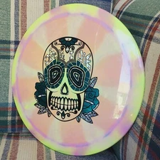 Streamline Disc Golf Cosmic Neutron Trace Disc til I Die Skull 175G New