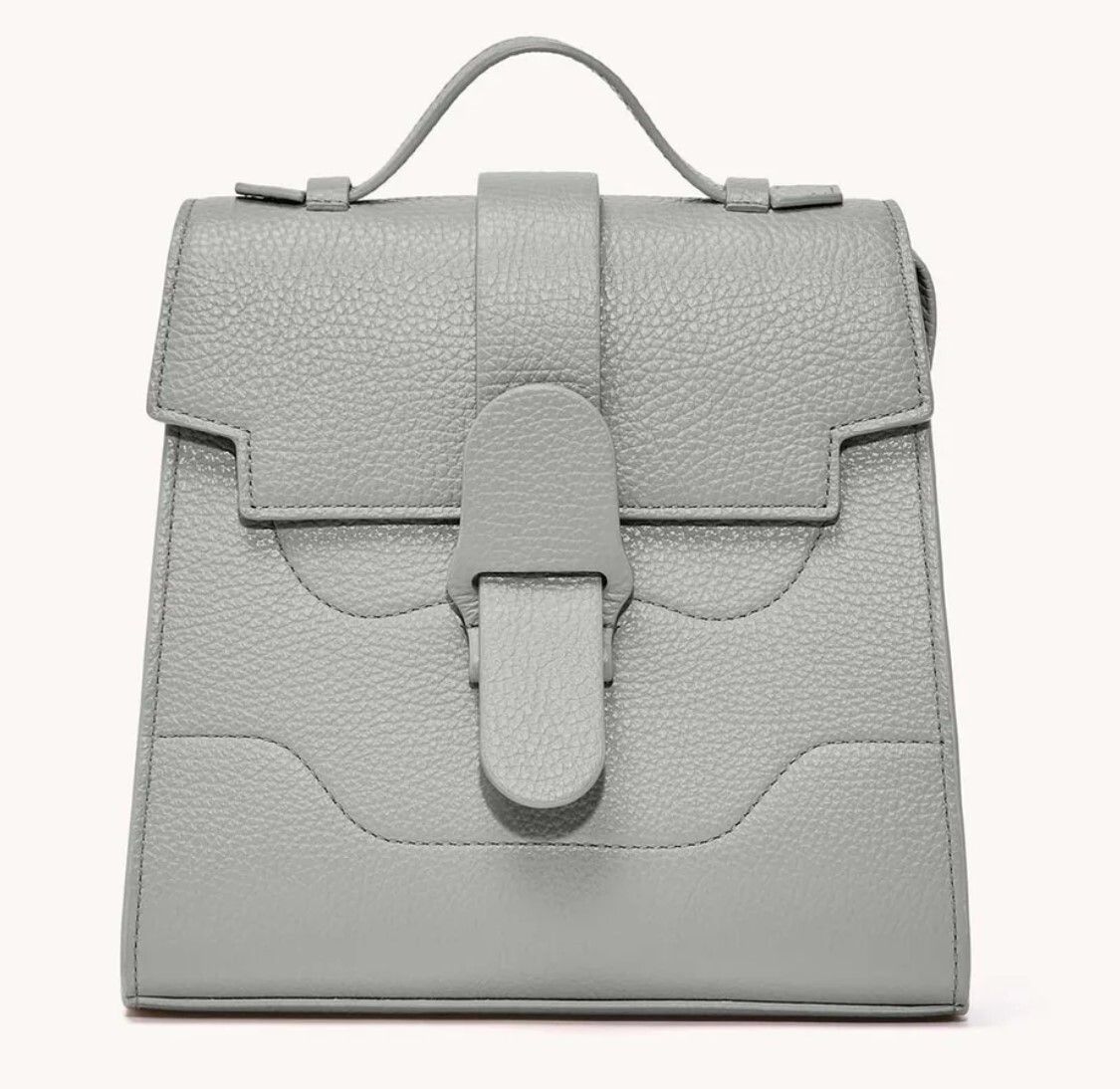 BRAND NEW SENREVE ALUNNA BAG SOFT DOLCE LEATHER DOVE GRAY  display picture 1
