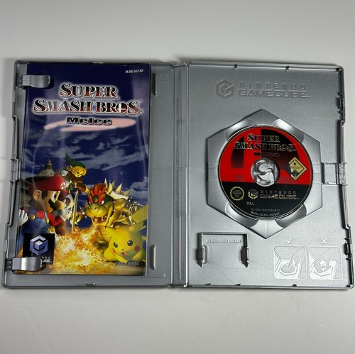 SUPER SMASH BROS MELEE Nintendo GameCube ITA gioco multilingue EUR PAL COMPLETO - Imagen 4 de 8
