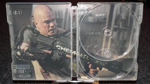 *TEAR* Elysium STEELBOOK DVD Store Exclusive (Bluray Italy) 819/1000 REGION FREE - Picture 10 of 11