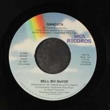BELL BIV DEVOE: gangsta / instrumental MCA 7" Single 45 RPM