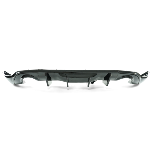 Kit difusor parachoques trasero negro brillante para Dodge Durango R/T GT 11-25 V2 aleta de tiburón - Imagen 8 de 14