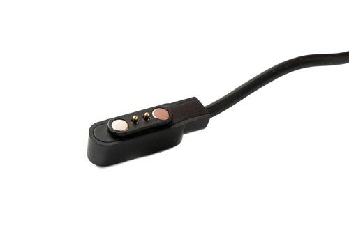 SYSTEM-S USB 2.0 Cable 60 CM Charging for Kospet Tank T2 Smart Watch IN Black - Zdjęcie 4 z 4