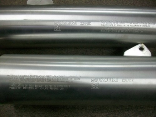 1999-2007 Suzuki Hayabusa Busa GSXR 1300 GSX1300R Mufflers Muffler - Picture 8 of 8