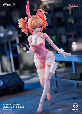 Sushing Bunny Rapid Action Squad Sniper LEONI Pink Ver. 1/12