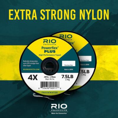 RIO Powerflex Plus Tippet - 50yds - RIO Trout Tippet
