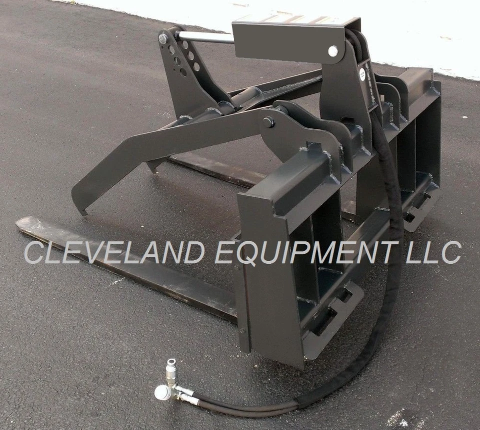 NUEVO ACCESORIO DE GARRA DE HORQUILLA AJUSTABLE Minicargadora Terex ASV JCB Hydra Mac Foto 4 de 4