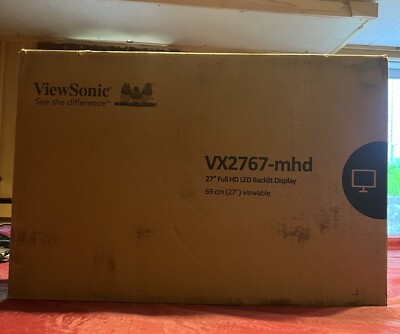 ViewSonic VX2767-MHD-S 27'' Full HD LED Backlit Display Monitor