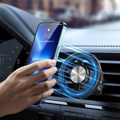 Fits MagSafe Car Mount for iPhone Strong Magnetic Phone Holder Stand Air Vent - Image 1 of 4