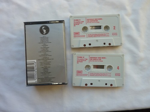 Carpenters Yesterday Once More UK double cassette tape 26 tracks fat box - Picture 3 of 3