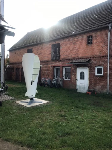3KW 48V Vertikale Windkraftanlage Low Lärm Windgenerator mit Grid Wechselrichter - Bild 10 von 21