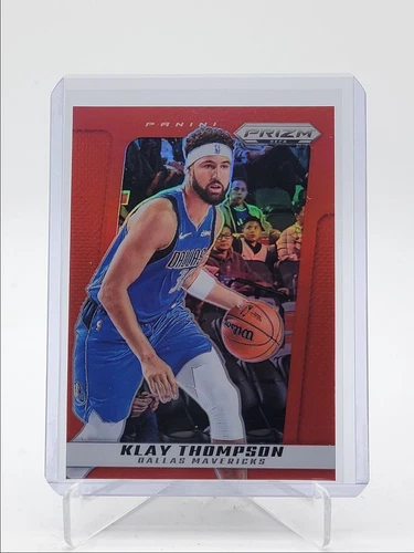 KLAY THOMPSON 2024-25 PANINI PRIZM DECA BASKETBALL RED MAVERICKS /199 Q4496