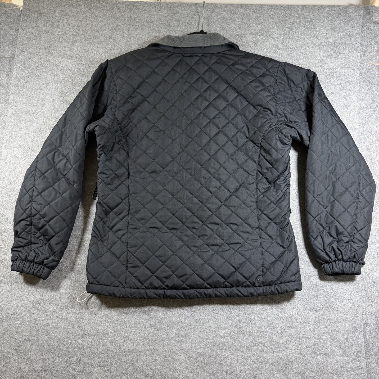 Vintage Columbia Core Interchange Jacket Womens M Black Quilted Insulated Coat thumbnail 8