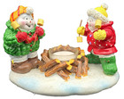 Yankee Candle "Snowman Campfire" Toast Marshmallow Festive XMAS Tealight Holder