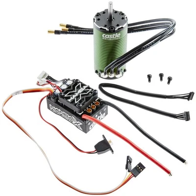 Castle Creation MAMBA X SCT 1/10 Sensored 25.2V Waterproof ESC 1415 2400KV 5MM - Image 1 of 4