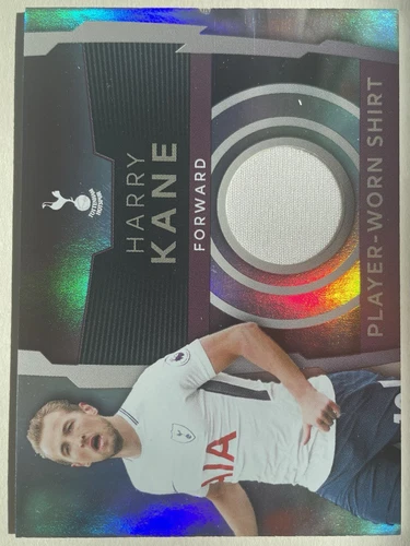 2017-2018 Topps Premier League Platinum Harry Kane Player Worn Shirt Card