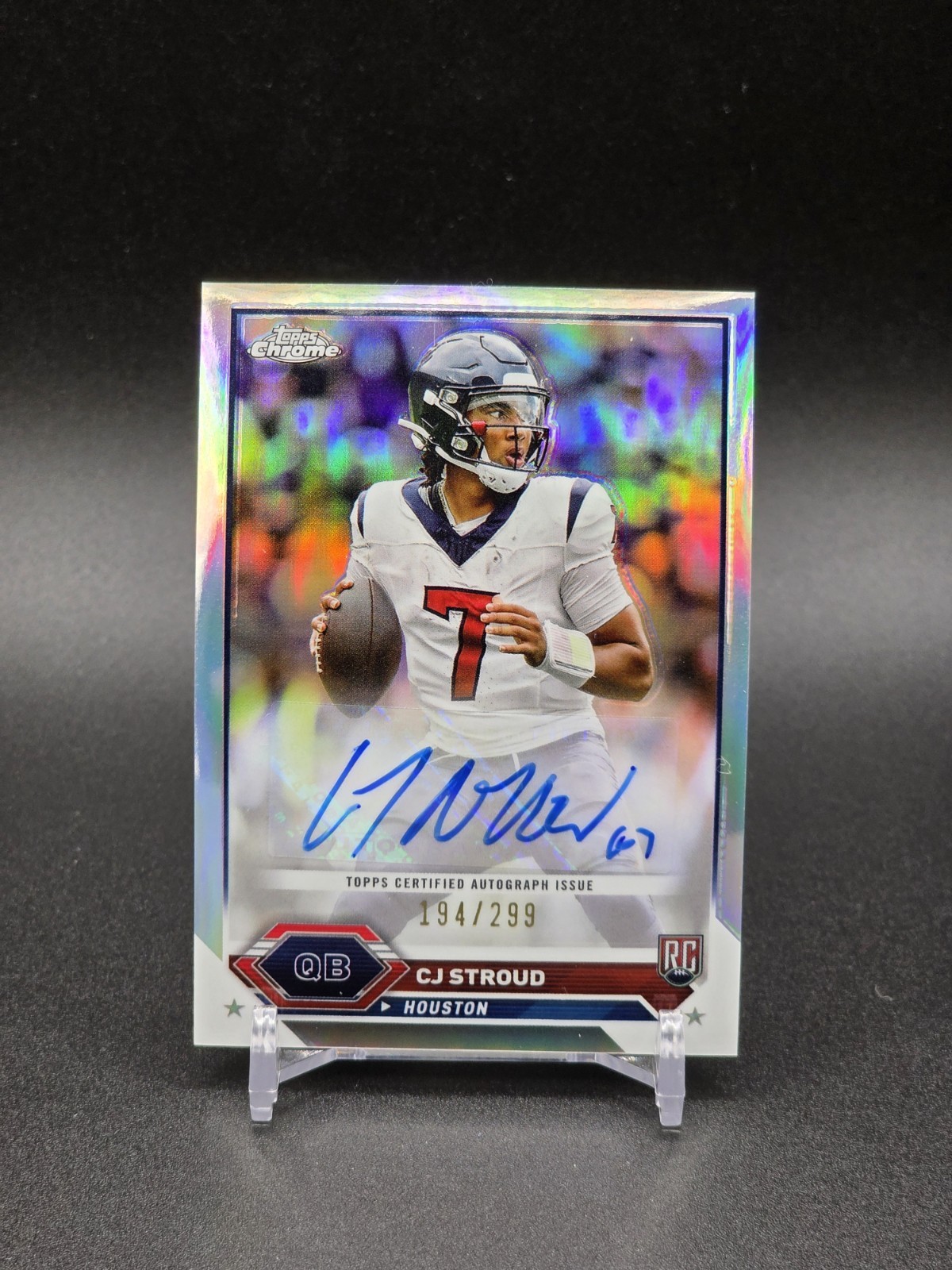 2023 Topps Chrome Composite Refractor CJ Stroud RC Auto /299 #TCA-CS 🔥
